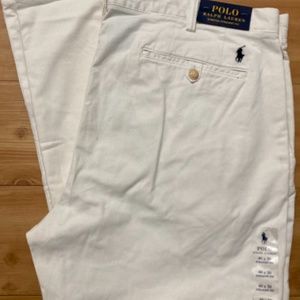 NWT Polo Ralph Lauren Chino Pants - White